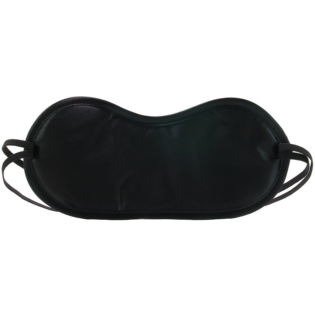 Sex & Mischief Satin Blindfold in Black