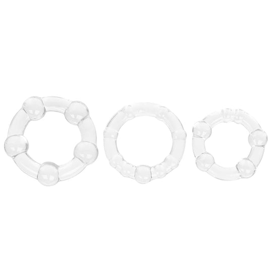 Island Rings Set in Clear