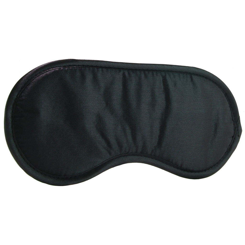 Sex & Mischief Satin Blindfold in Black